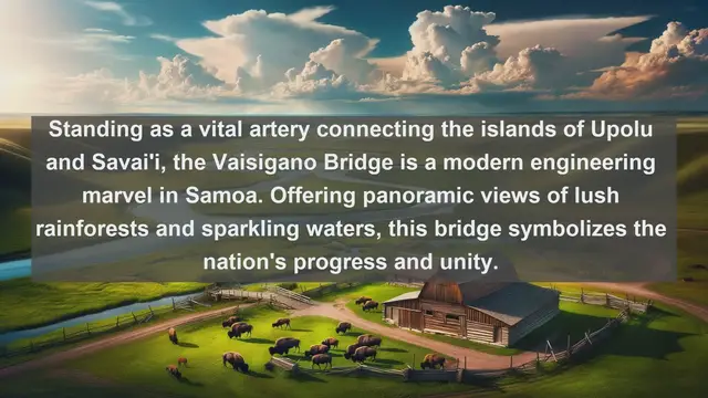 Video thumbnail for Crossing the Islands: Top 10 Famous Bridges in Samoa