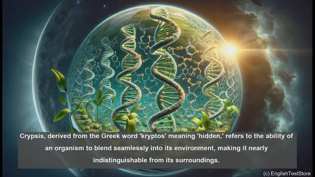 Video thumbnail for Crypsis in biology