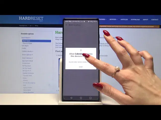 'Video thumbnail for Calendar App in LG Wing – Add Event to Calendar'
