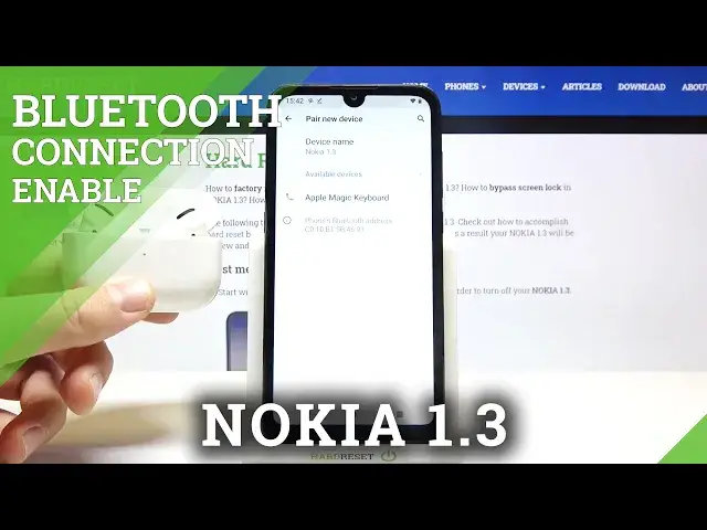 'Video thumbnail for How to Connect Bluetooth Device to NOKIA 1.3 – Bluetooth Connection'