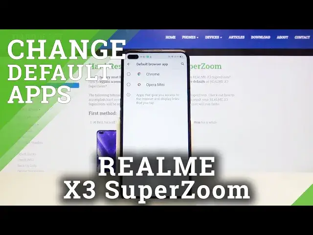 'Video thumbnail for How to Change Default Apps in REALME X3 SuperZoom – Manage Apps'