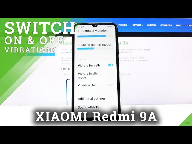 'Video thumbnail for How to Locate Vibration Settings in XIAOMI REDMI 9A – Turn On / Off Vibrations'