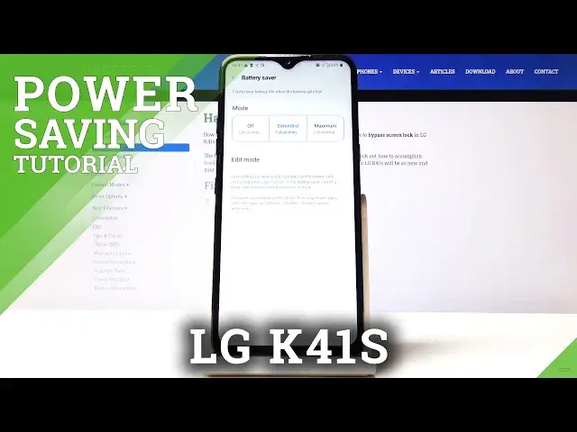 Video thumbnail for How to Enable Battery Saver in LG K41s – Battery Saving Mode