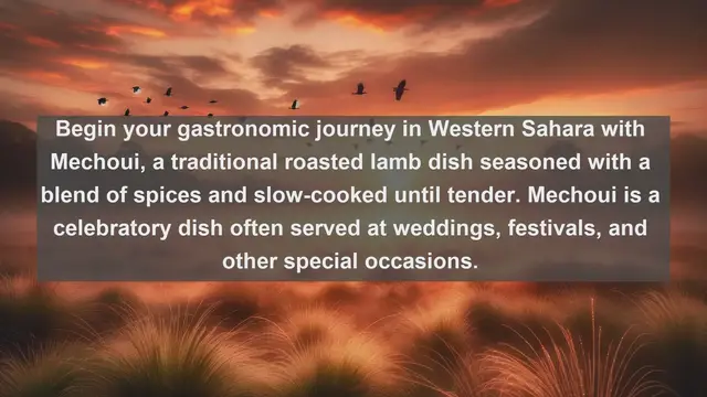Video thumbnail for Taste of Western Sahara: Top 10 Mouthwatering Foods You Need to Try!
