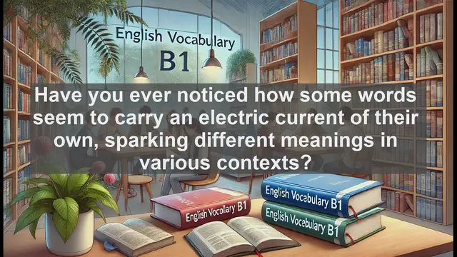 Video thumbnail for 2500 Must Know CEFR B1 Vocabulary - Mastering the Word 'Charge': Multiple Meanings and Uses