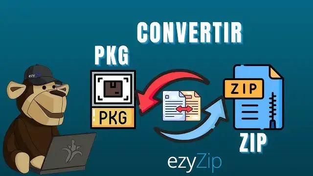 'Video thumbnail for Comment Convertir PKG en ZIP en Ligne (Guide Simple)'