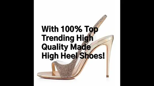'Video thumbnail for Fashion Sandals Gold Hollow Out Thin Heel Sandals For Women'