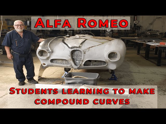 Video thumbnail for Alfa Romeo: Students learning how to make compound curves