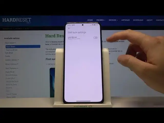 'Video thumbnail for How to Add SIM PIN to SIM Card in XIAOMI Mi 11i - Set Up PIN for SIM Card'