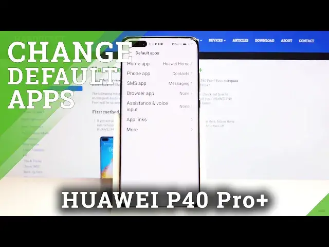Video thumbnail for How to Change Default Apps in HUAWEI P40 Pro+ – Manage Apps
