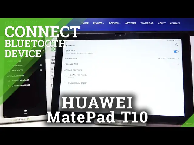 Video thumbnail for How to Connect Bluetooth Device with HUAWEI MatePad T10 – Bluetooth Connection