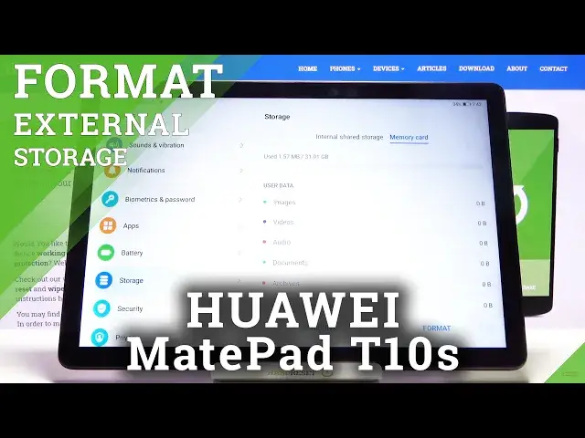 'Video thumbnail for How to Format SD Card in HUAWEI MatePad T10S – Repair Memory Card'