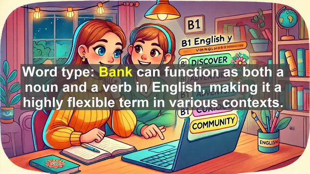 Video thumbnail for 2500 Must Know CEFR B1 Vocabulary - The Many Meanings of 'Bank': From Finance to Rivers and Beyond