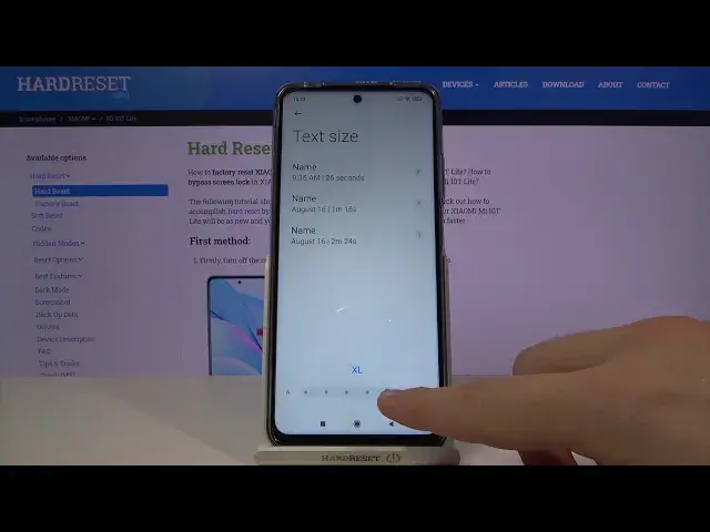 'Video thumbnail for How to Change Font Size in XIAOMI Mi 10T Lite -  Manage Display Settings'