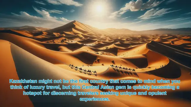 Video thumbnail for Discover Luxury Travel in Kazakhstan: Top 10 Destinations