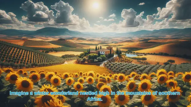 Video thumbnail for Discover Lesotho's Winter Wonderland: Top 10 Places to Visit