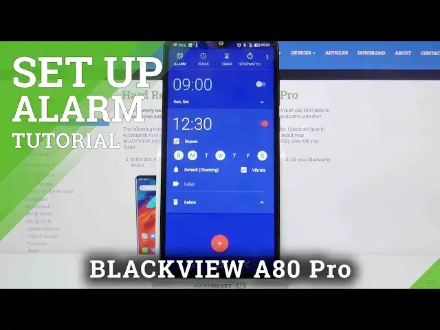 Video thumbnail for How to Set Up an Alarm Clock in Blackview A80 Pro -Operate Alarm Settings