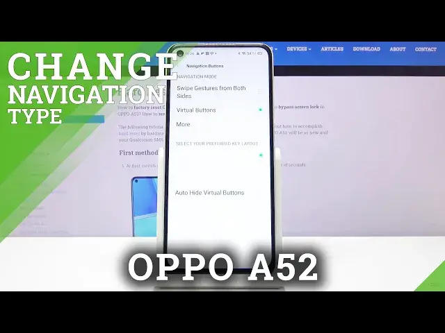 Video thumbnail for How to Set Up Gesture Navigation Bar OPPO A52 – Open Navigation Options