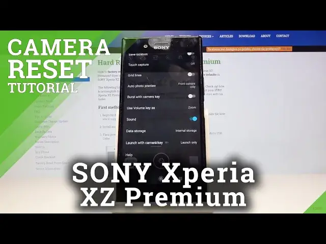 Video thumbnail for How to Reset Camera in SONY Xperia XZ Premium – Reset Camera Settings