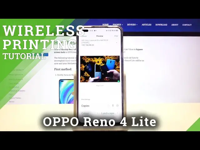 'Video thumbnail for Wireless Printing - Printer Connection OPPO Reno 4 Lite'