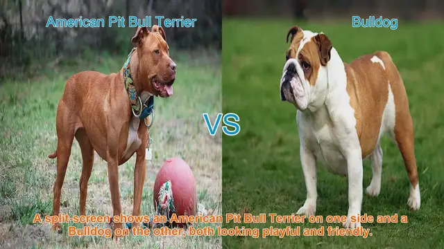Video thumbnail for American Pit Bull Terrier vs. Bulldog: A Breed Comparison