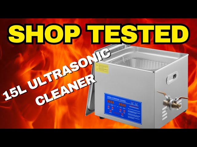 Video thumbnail for Is This the Best Way to Clean Car Parts? Vevor Ultrasonic Cleaner Test