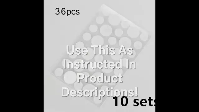 'Video thumbnail for 36pcs Remover Pimple Master Patch Acne Treatment Protects Invisible Acne Patch Face Care Cosmeti...'