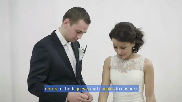 Video thumbnail for Micro Wedding Etiquette: Essential Dos and Don'ts for Guests and Couples
