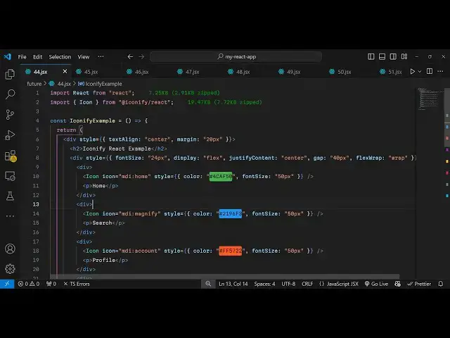 Video thumbnail for Build a React.js Iconify Library to Render SVG & Vector Icons in Browser Using JSX