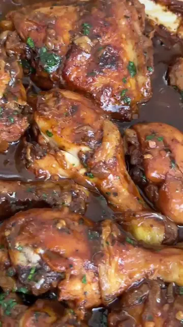 'Video thumbnail for Braised Chicken recipe idea for Sunday lunch after church'