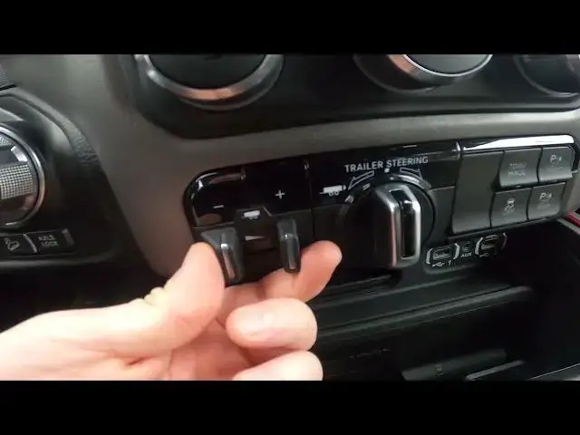 Video thumbnail for How to Use Trailer Brake in Dodge RAM Rebel 1500 II ( 2019 - now ) | Enable Trailer Brake