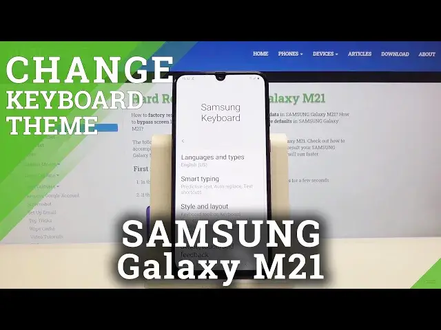 'Video thumbnail for How to Change Keyboard Theme in SAMSUNG Galaxy M21 – Change Keyboard Look'