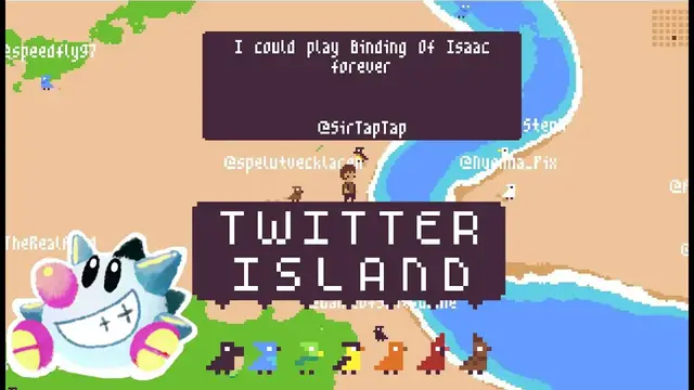 Video thumbnail for Let's Play Twitter Island | Commemorative Twitter Beach Trip | IT ME