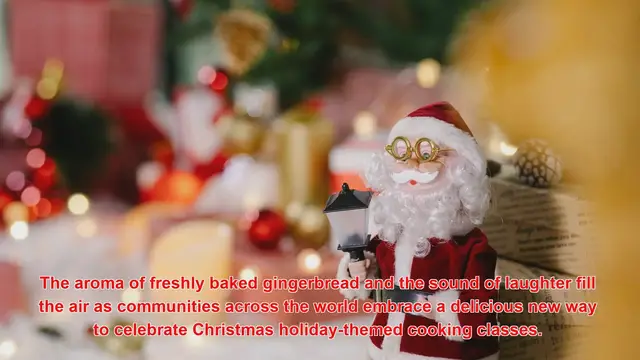 Video thumbnail for How Do Communities Celebrate Christmas With Holiday-Themed Cooking Classes?
