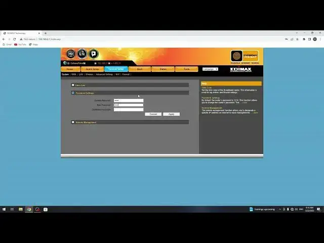 Video thumbnail for How to Change Admin Password on EDIMAX LTE SIM Card Router Modem: A Step-by-Step Guide
