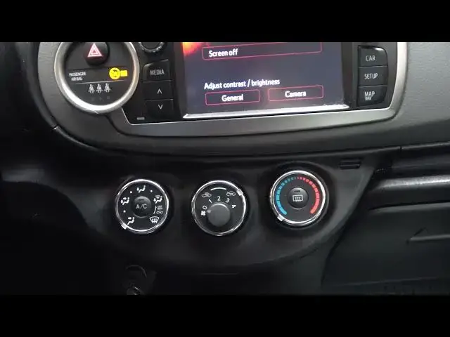 'Video thumbnail for How to Change Blowing Power in Toyota Yaris III (2011 -  2020) - Adjust Airflow Power'