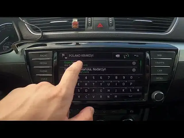 Video thumbnail for How to Set Destination in Map in Skoda Superb III ( 2015 – Now ) - Start Route in Navigation