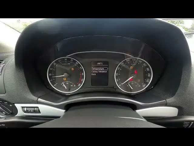 'Video thumbnail for How to Change Units in Skoda Octavia II ( 2004 – 2013 ) - Set New Distance Units'