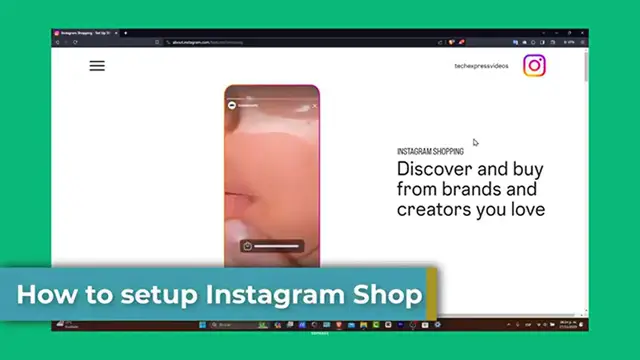 Video thumbnail for How To Set Up Instagram Shop (Step By Step)