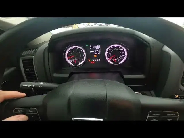 Video thumbnail for How to Find and Reset Oil Life Info in Dodge Ram 1500 II ( 2019 - now )