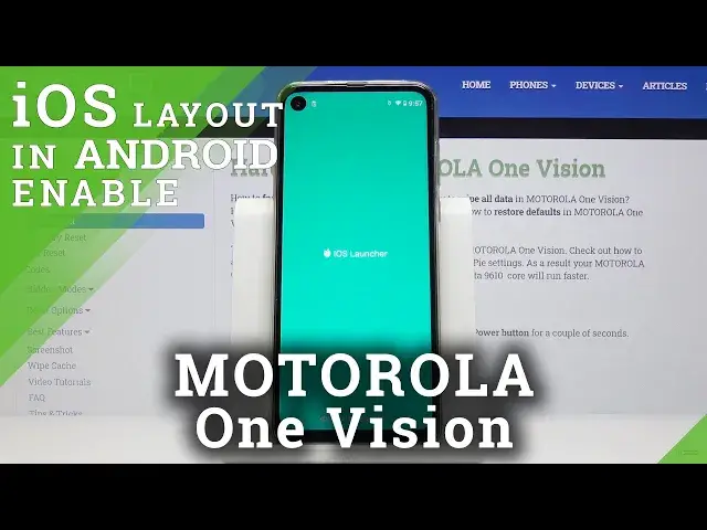 'Video thumbnail for How to Get iOS Launcher in Motorola One Vision - iOS Layout in Android'