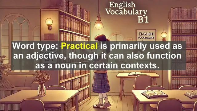 Video thumbnail for 2500 Must Know CEFR B1 Vocabulary - Understanding 'Practical': Key to Job Success and Language Mastery