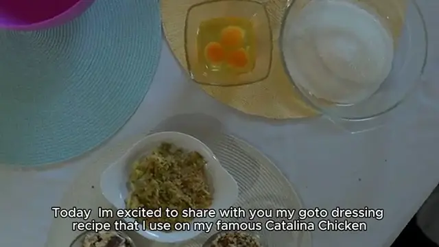 Video thumbnail for Catalina dressing recipe