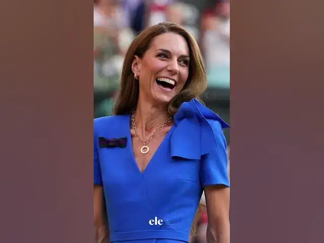 'Video thumbnail for The Princess and Princess of Wales and family at Wimbledon Men’s Final 2025 #royalnews #fashion'