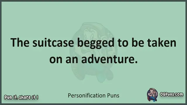 Video thumbnail for Personification - Jokes, Puns, Wordplays, and Laughter