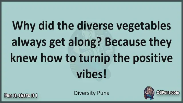 Video thumbnail for Diversity - Jokes, Puns, Wordplays, and Laughter