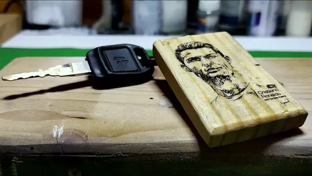 Video thumbnail for Cristiano Ronaldo Key Ring Holder