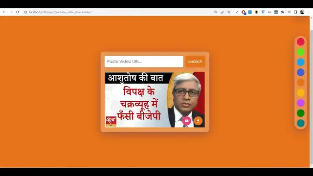 Video thumbnail for PHP 7 cURL Script to Download Youtube Video Thumbnails in Various Formats Using HTML5 CSS3 and JS