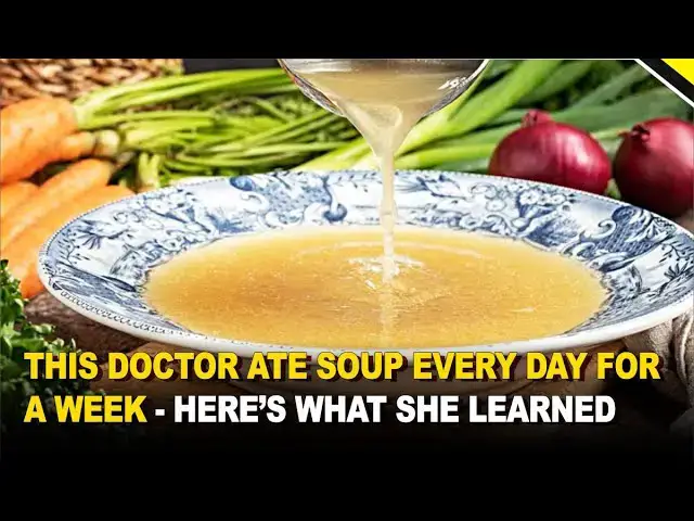 Video thumbnail for This Doctor Ate Soup Every Day for a Week — Here’s What She Learned 🍲👩‍⚕️