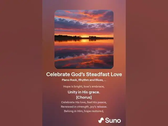 Video thumbnail for Celebrate God’s Steadfast Love - Psalm 107:8